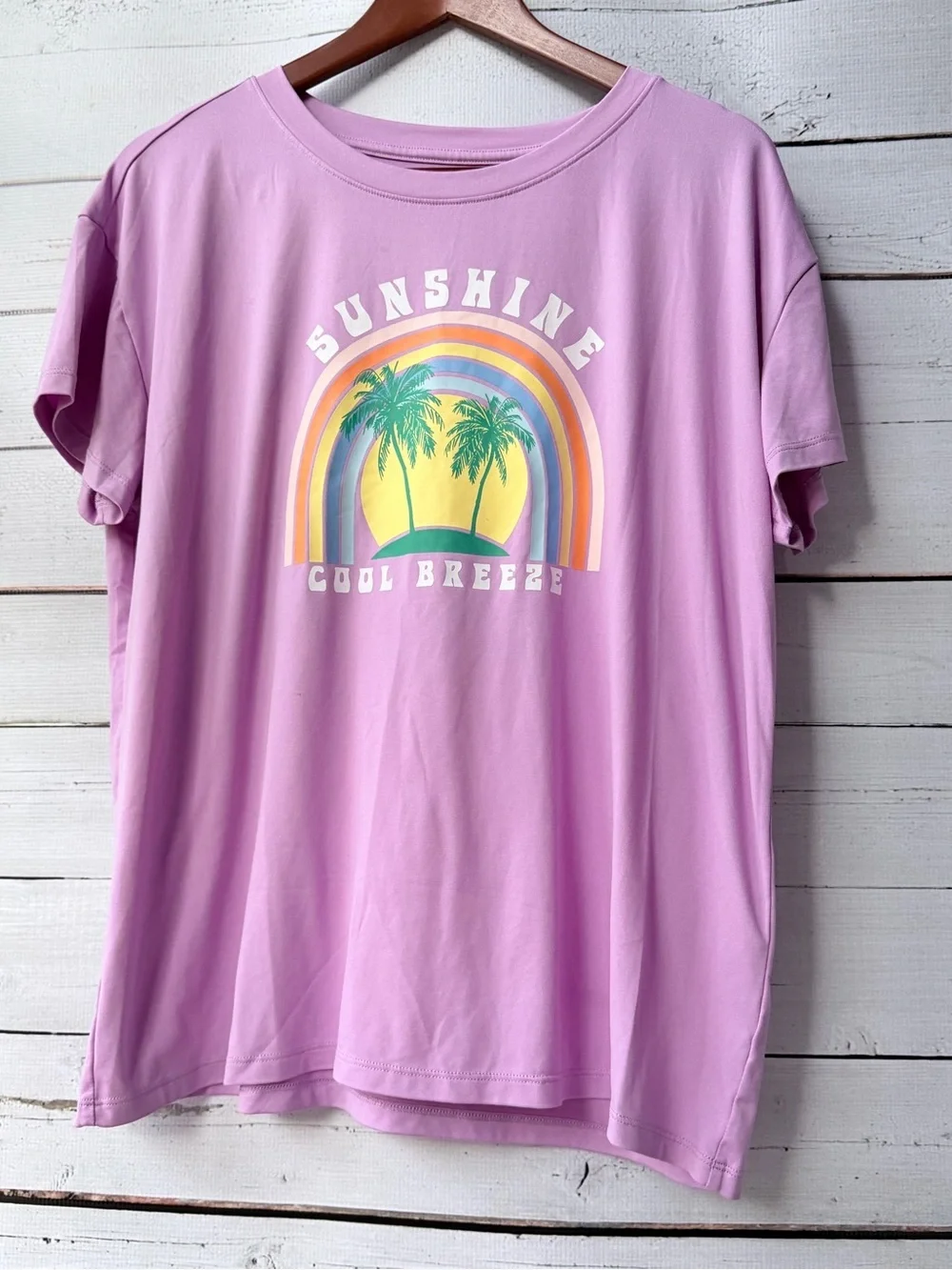 (4) Joyspun Pajama Tops- size Large